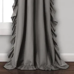 Set Of 2 Reyna Light Filtering Window Curtain Panel - Lush Décor -Lush Decor GUEST 018bbc82 f1d2 4b2c a4b7 e14305747ecf