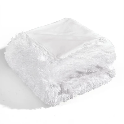 50"x60" Emma Faux Fur Throw Blanket - Lush Décor 6 50"x60" Emma Faux Fur Throw Blanket - Lush Décor - Image 6