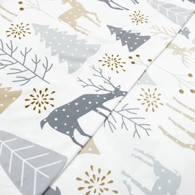 370 Thread Count Wonderland Soft Flannel Sheet Set - Lush Décor 2 370 Thread Count Wonderland Soft Flannel Sheet Set - Lush Décor - Image 2