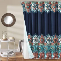 14pc Bohemian Meadow Shower Curtain With Peva Lining And Rings Set - Lush Décor 10 14pc Bohemian Meadow Shower Curtain With Peva Lining And Rings Set - Lush Décor -Lush Decor GUEST 24053e96 2cd0 4f7b 895c 38a871e980c1