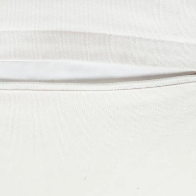 20"x20" Oversize Linear Family-Friendly Cotton Pillow Cover With Tassel - Lush Décor 2 20"x20" Oversize Linear Family-Friendly Cotton Pillow Cover With Tassel - Lush Décor - Image 2