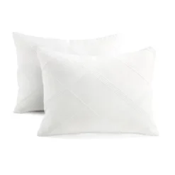Lush Decor 3pc Diamond Geo Gacquar Comforter Bedding Set White -Lush Decor GUEST 30bd501f b9a8 4a00 8251 0804299e312e