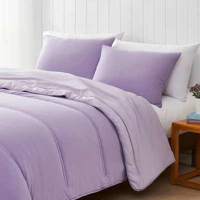 Lush Decor Full/Queen Oslo Bed Blankets Lavender 3pc Set 1 Lush Decor Full/Queen Oslo Bed Blankets Lavender 3pc Set