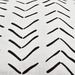 20"x20" Oversize Hygge Row Family-Friendly Square Throw Pillow Cover White - Lush Décor -Lush Decor GUEST 34ed5fc0 b8ea 43ff a3fa 4f2f708c9721