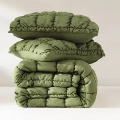 Lush Decor Full/Queen Puff Bed Blankets Green 3pc Set 11 Lush Decor Full/Queen Puff Bed Blankets Green 3pc Set -Lush Decor GUEST 38c6c390 dcc0 46c1 9e39 995c0999f74b