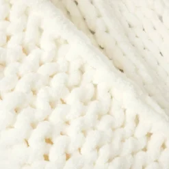 40"x50" Hygge Soft Cozy Chunky Knitted Throw Blanket - Lush Décor 12 40"x50" Hygge Soft Cozy Chunky Knitted Throw Blanket - Lush Décor -Lush Decor GUEST 43c30a43 60ec 4a64 98cc 039a889355d4