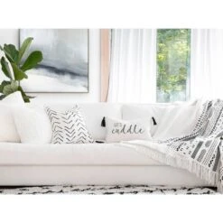 13"x20" 'Let's Cuddle' Family-Friendly Lumbar Throw Pillow Cover White - Lush Décor 9 13"x20" 'Let's Cuddle' Family-Friendly Lumbar Throw Pillow Cover White - Lush Décor -Lush Decor GUEST 4b31d16e 0b7c 495a 84a7 0b0d0f41d9eb