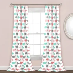 Whale Window Curtain - Lush Décor 10 Whale Window Curtain - Lush Décor -Lush Decor GUEST 5330ae0a 0d6c 4bc2 ab99 348eec9e2e61