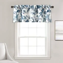 18"x52" Dolores Light Filtering Valance - Lush Décor -Lush Decor GUEST 635ca51f 4c3f 4f9a 8130 de86bba92c93