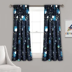 Universe Room Darkening Window Curtain Panels Navy - Lush Décor 10 Universe Room Darkening Window Curtain Panels Navy - Lush Décor -Lush Decor GUEST 671b9db8 d10d 403e 9f89 9ece9c71c4c5