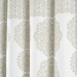 Stripe Medallion Shower Curtain - Lush Décor -Lush Decor GUEST 6dc608a2 4e24 4f1a aff8 1ece608c539f