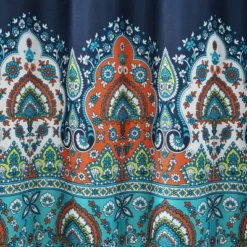 14pc Bohemian Meadow Shower Curtain With Peva Lining And Rings Set - Lush Décor 8 14pc Bohemian Meadow Shower Curtain With Peva Lining And Rings Set - Lush Décor -Lush Decor GUEST 71a15f6a 2589 4478 ba79 844beea9e9a6