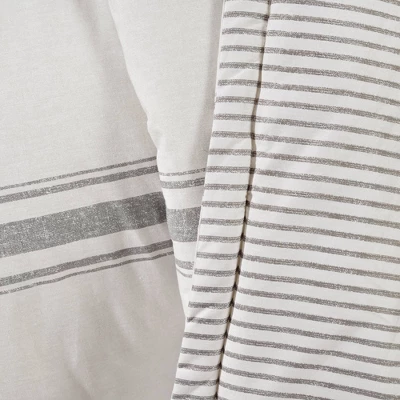 50"x60" Farmhouse Striped Throw Blanket - Lush Décor 3 50"x60" Farmhouse Striped Throw Blanket - Lush Décor - Image 3