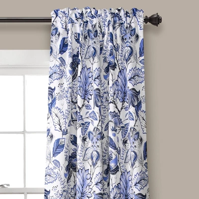 Set Of 2 Cynthia Jacobean Window Curtain Panels - Lush Décor 1 Set Of 2 Cynthia Jacobean Window Curtain Panels - Lush Décor