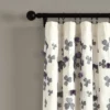 Flower Drops Light Filtering Window Curtain Panel - Lush Décor