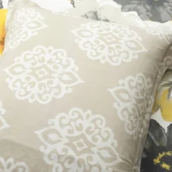 3pc Leah Cotton Duvet Cover Set Yellow/Gray - Lush Décor 12 3pc Leah Cotton Duvet Cover Set Yellow/Gray - Lush Décor -Lush Decor GUEST a596c4ca 58e1 49b8 860a 63c729534f96