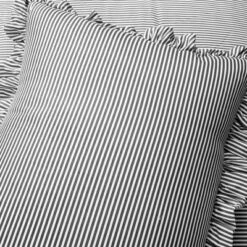 Lush Decor 3pc Reyna Stripe Reversible Comforter Bedding Set Gray/White -Lush Decor GUEST a6ba0d7c 84e6 4918 bf81 3a4b69149fa6