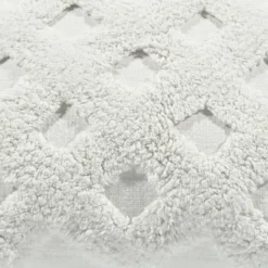 20"x20" Oversize Tufted Diagonal Family-Friendly Square Throw Pillow Cover White - Lush Décor -Lush Decor GUEST b8d3e6dd 6036 4274 af88 f1ae25cb63d1