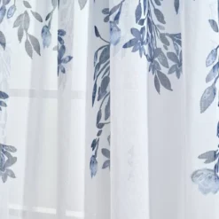 Set Of 2 Tanisha Sheer Window Curtain Panels Navy Blue - Lush Décor 8 Set Of 2 Tanisha Sheer Window Curtain Panels Navy Blue - Lush Décor -Lush Decor GUEST b9407e5e 2827 49a1 ad3b cc6afc9a5f75 1