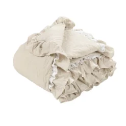 Lush Décor Ella Lace Ruffle Baby Throw Blanket 12 Lush Décor Ella Lace Ruffle Baby Throw Blanket -Lush Decor GUEST c1e26661 8703 46c8 a33f 373d17f2e482