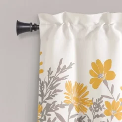 18"x52" Aprile Light Filtering Valance - Lush Décor