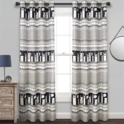 52"x84" Set Of 2 Llama Striped Room Darkening Curtain Panels - Lush Décor 6 52"x84" Set Of 2 Llama Striped Room Darkening Curtain Panels - Lush Décor -Lush Decor GUEST ca3c2192 3564 4707 a033 1d82e2338e50