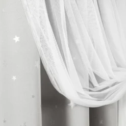 Star Sheer Insulated Grommet Blackout Window Curtain Panel Set - Lush Décor 9 Star Sheer Insulated Grommet Blackout Window Curtain Panel Set - Lush Décor -Lush Decor GUEST d017b2a2 0750 47a4 933b f2ebd3058bb5