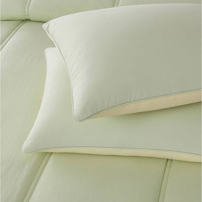 Lush Decor Full/Queen Oslo Bed Blankets Green/Yellow 3pc Set 7 Lush Decor Full/Queen Oslo Bed Blankets Green/Yellow 3pc Set - Image 7