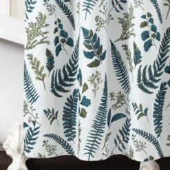 72"x72" Devonia Allover Single Shower Curtain White/Green - Lush Décor -Lush Decor GUEST f6002f79 3c46 41a6 808b 77368bb4e8ae